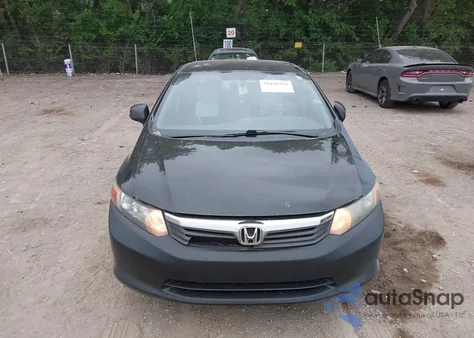 2012 Honda Civic Lx из США, поврежденный, VIN 19XFB2F54CE069918